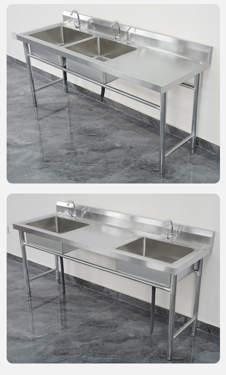 stainless work table with sink3